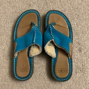 Ugg Australia blue flip-flops - Women’s 8
